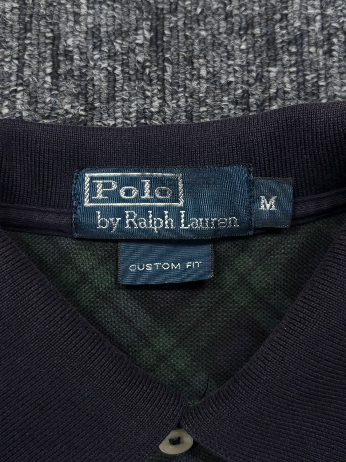 폴로 도그 체크 패턴 반팔 PK 카라티 상품이미지5