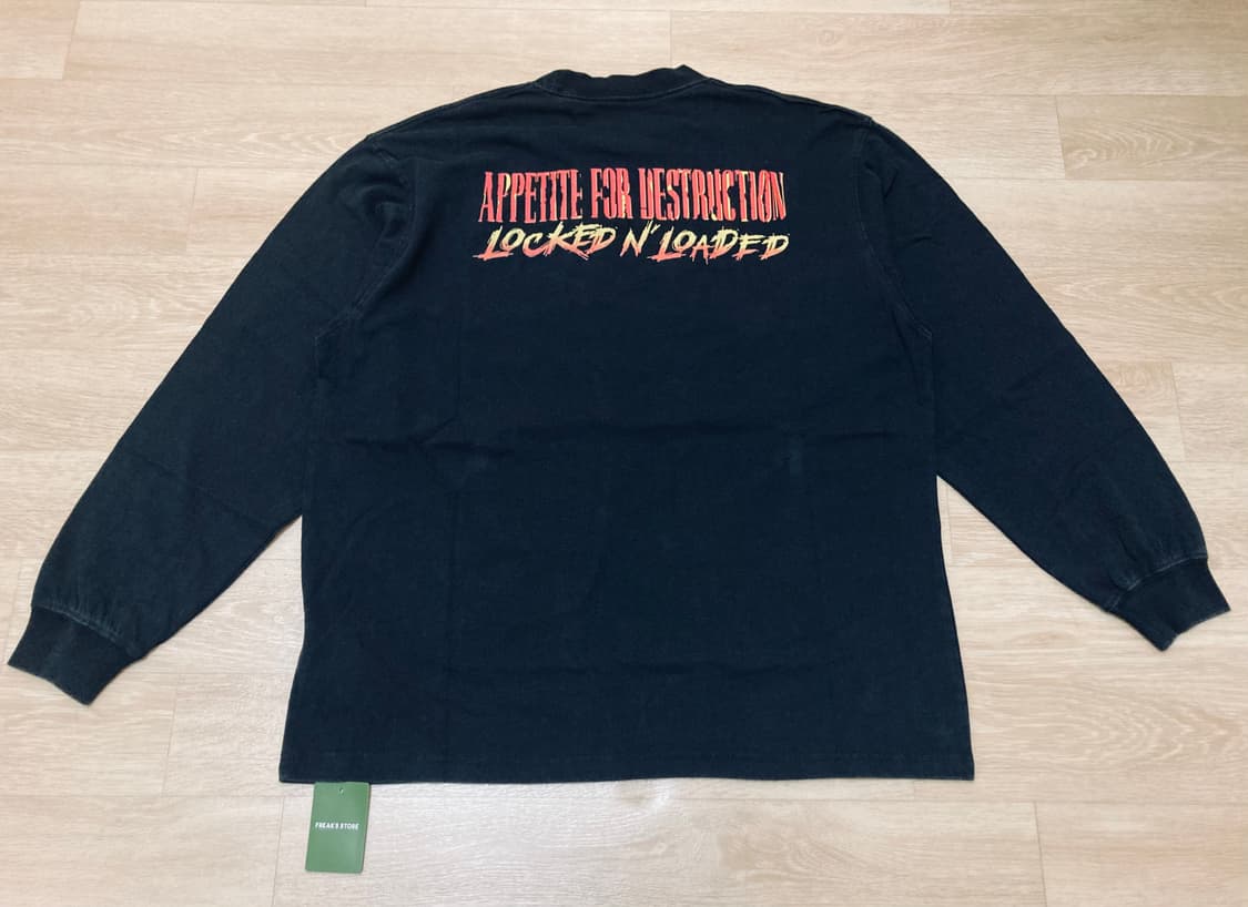 프릭스스토어 건즈앤로지스 긴팔 티셔츠 M 상품이미지4