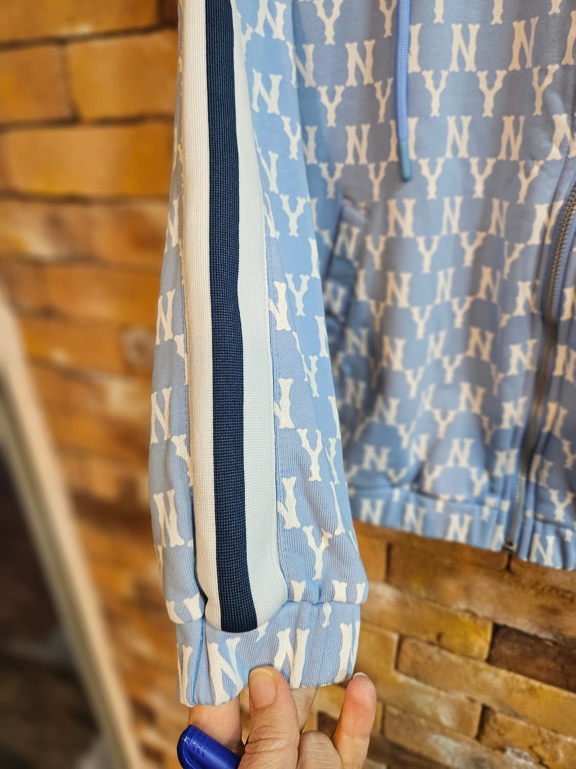 MLB NY 양키스 모노그램 후드집업 S(90) 상품이미지4