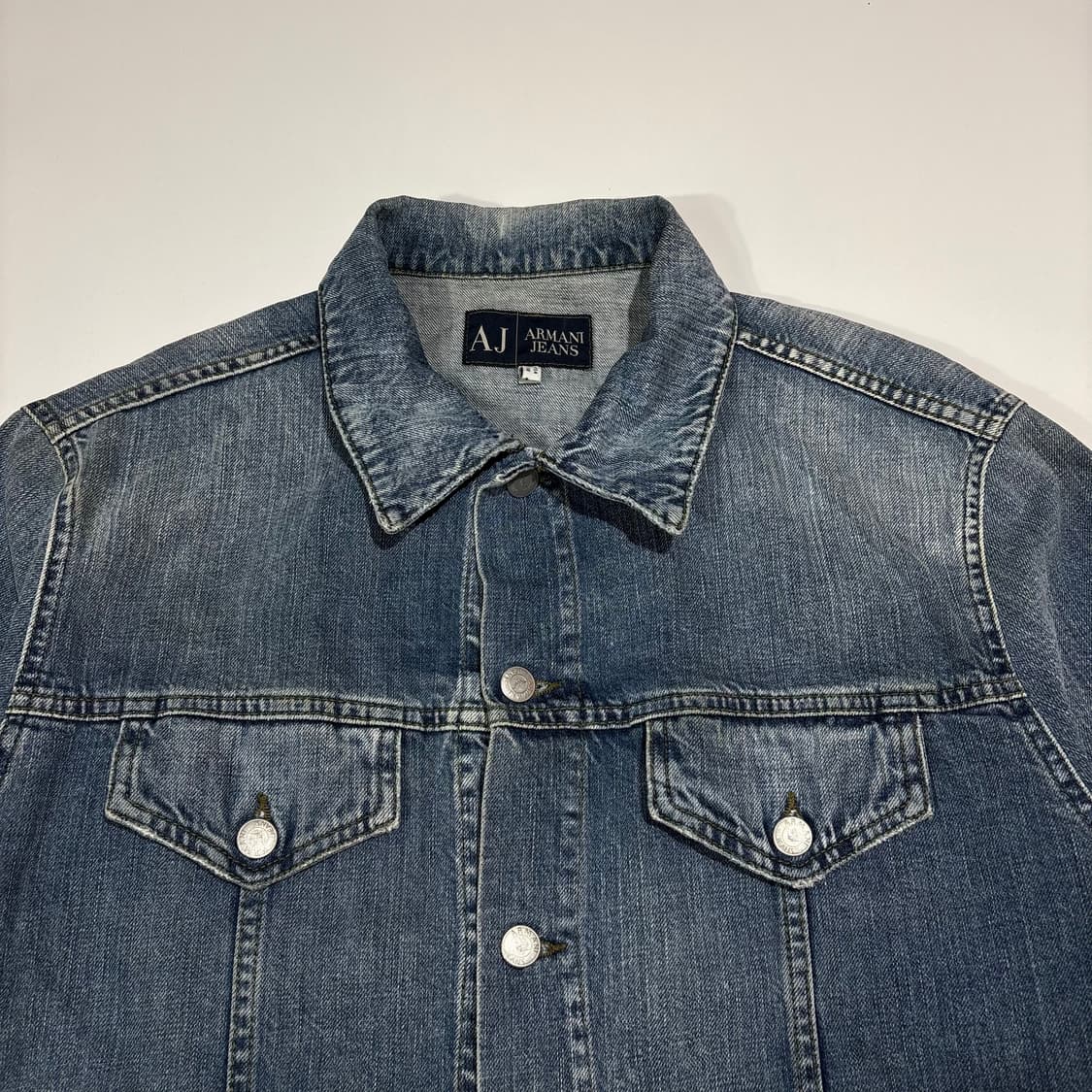 아르마니진스 데님 청자켓 상품이미지2