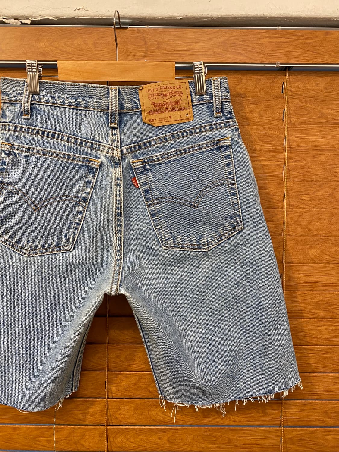 90s USA 빈티지 리바이스 쇼츠 청반바지 (28.5 상품이미지2
