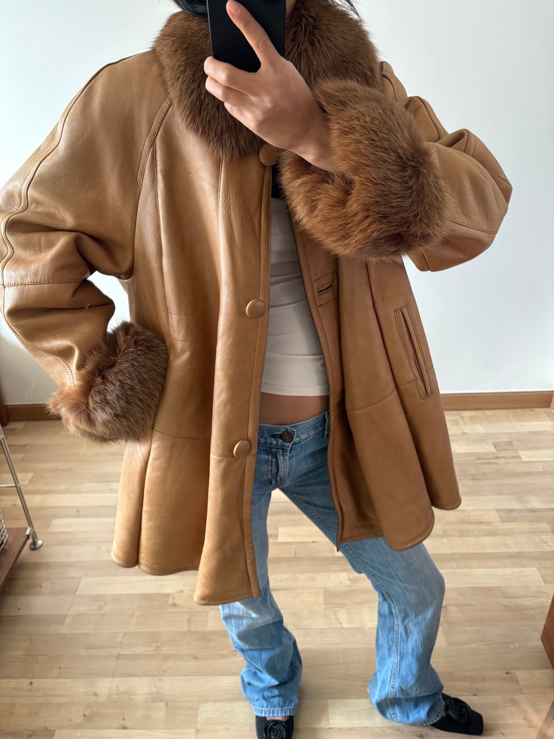 리얼 양털 무스탕 상품이미지8