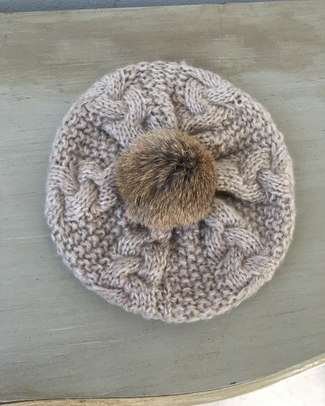  pom knit beret 상품이미지3