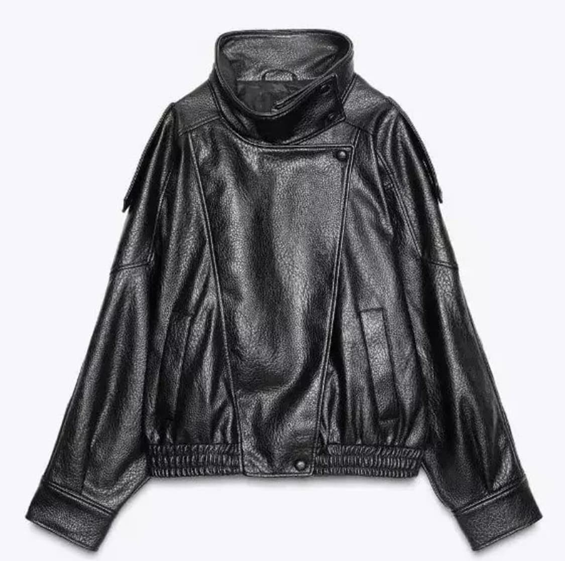 자라 입생로랑맛 레더자켓 2XL 새상품 상품이미지1