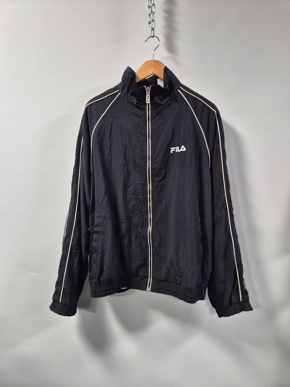 [XXL] 빈티지 레트로 휠라 트랙 바람막이 자켓 상품이미지1