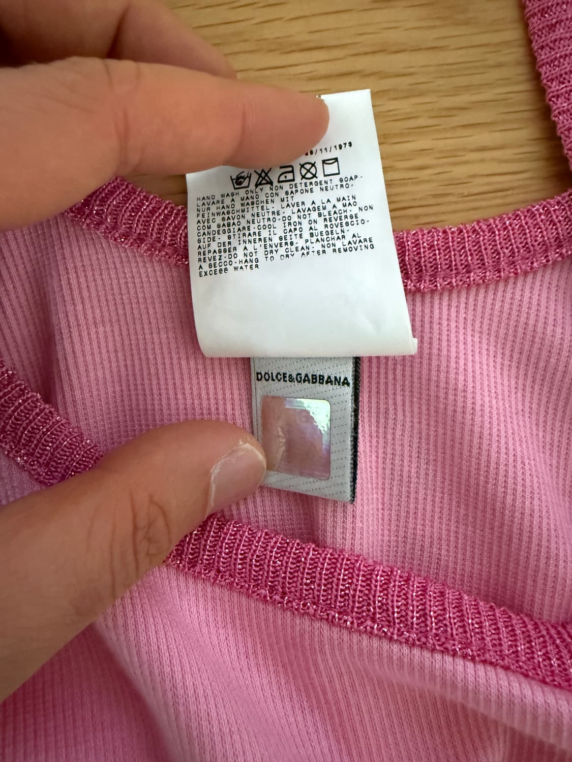 돌체앤가바나(D&G) 슬리브리스 레이어드 원피스(ITALY) 상품이미지7