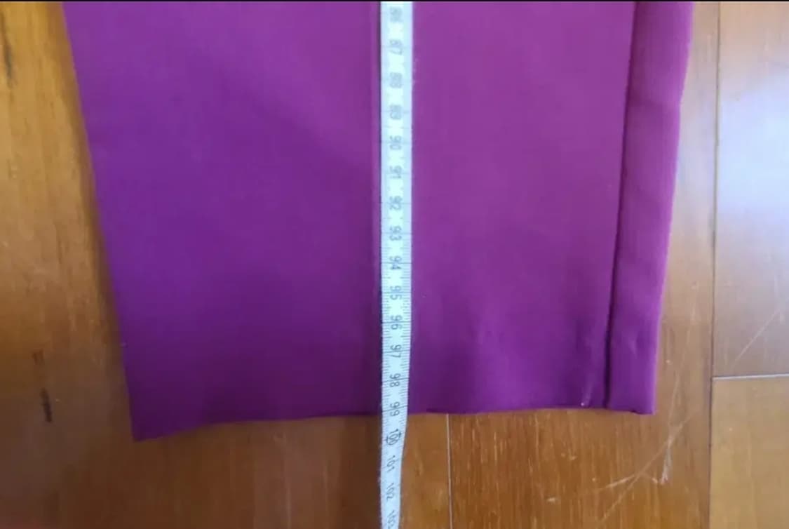 화사한 푸시아 퍼플 Zara 하이웨이스트 팬츠 상품이미지9