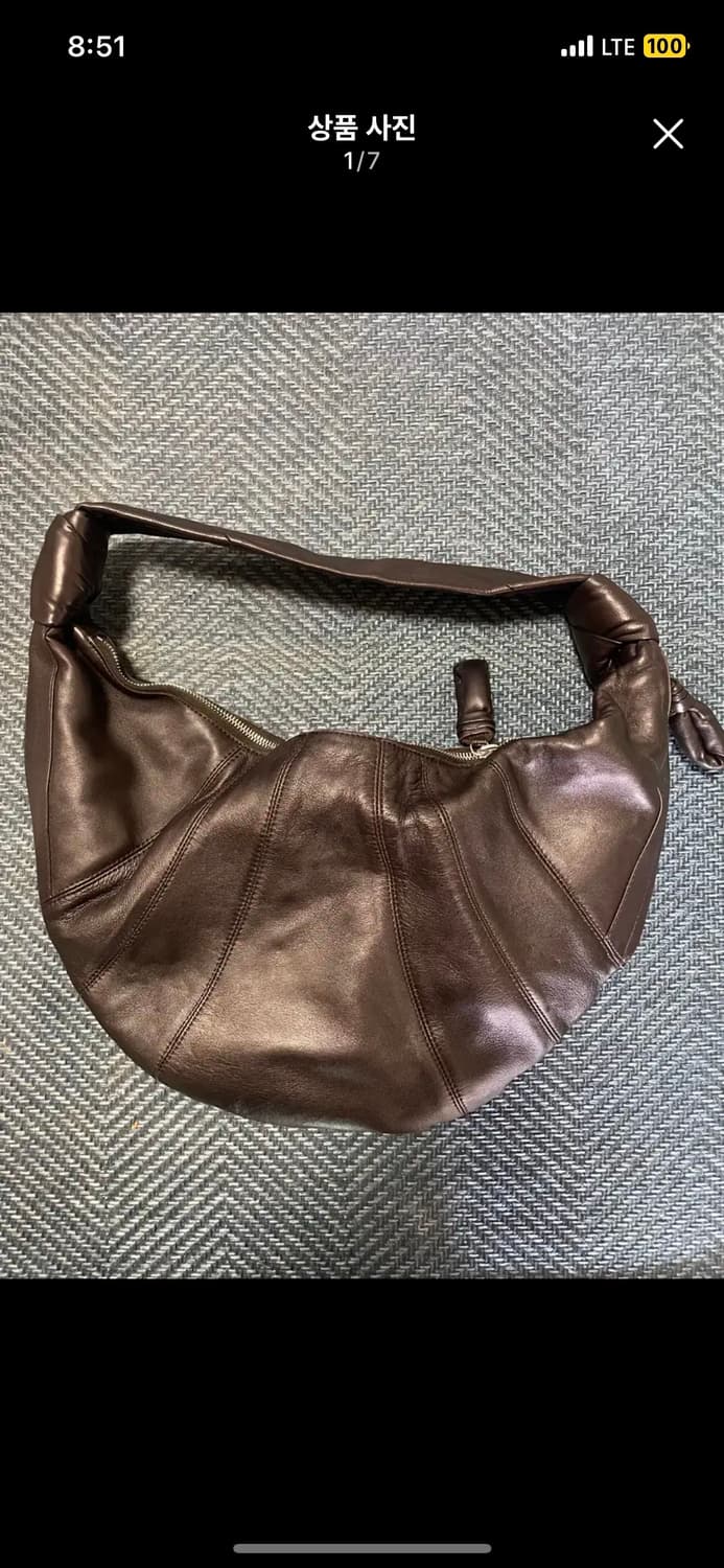 르메르 포춘백 다크 초코 라지 상품이미지2