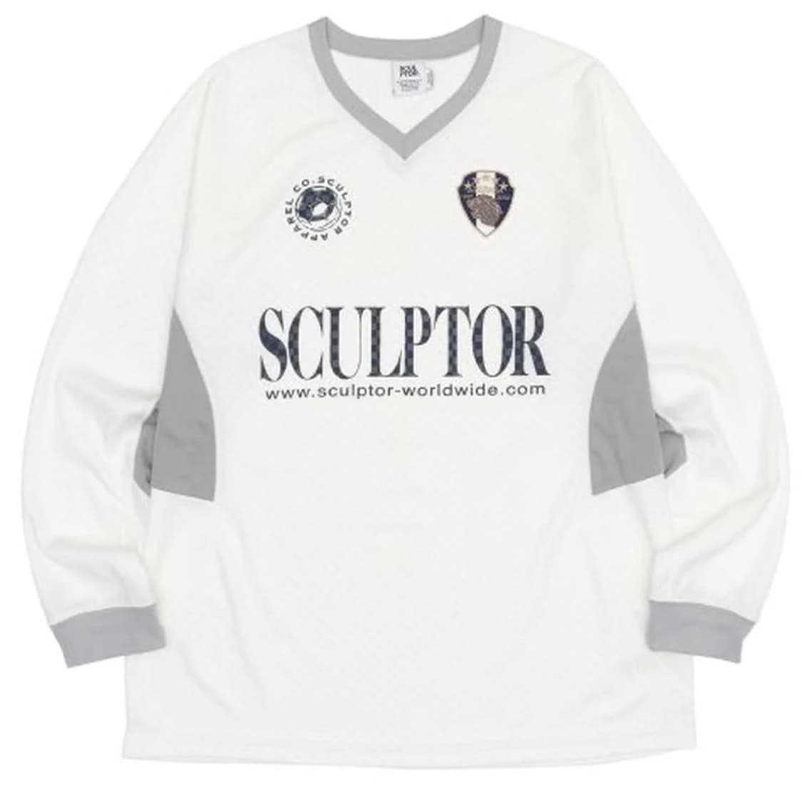 스컬프터 롱슬리브 Damier Soccer Jersey Damier Wh 상품이미지1