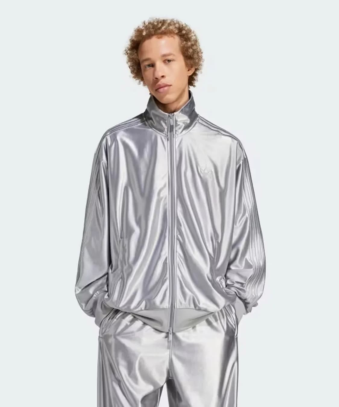 아디다스 오버사이즈 파이어버드 트랙탑 라이트 오닉스 실버 IT7450 상품이미지1