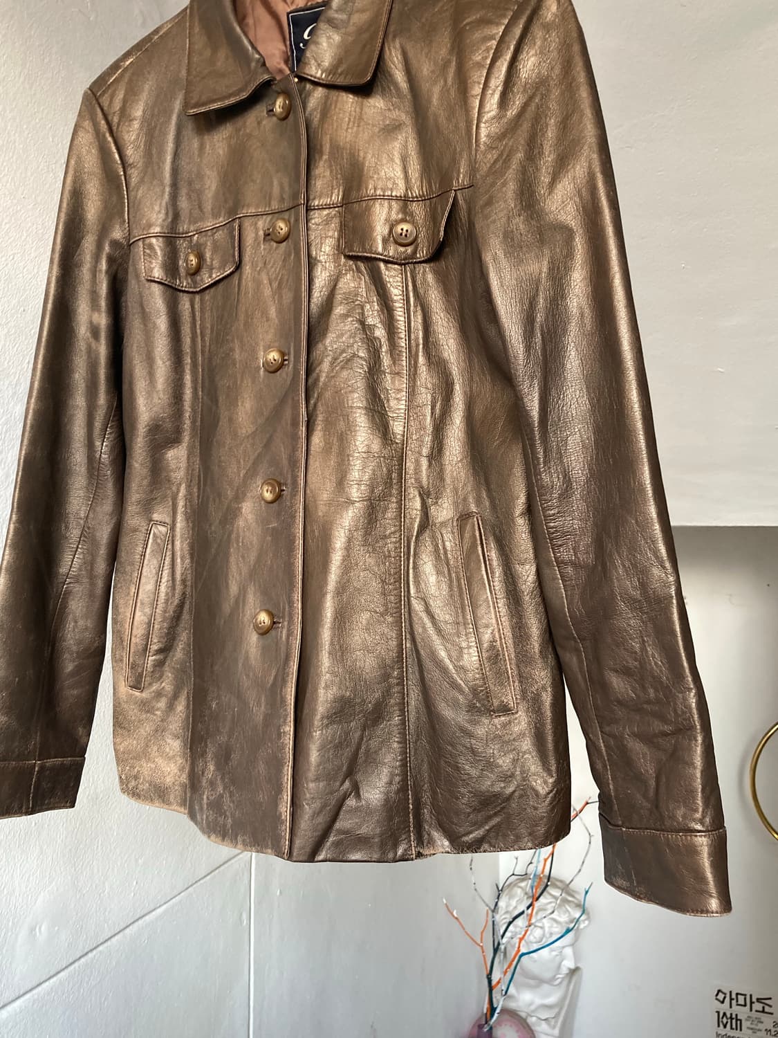 자연스러운 에이징++ 저스트핏•가죽자켓 상품이미지3