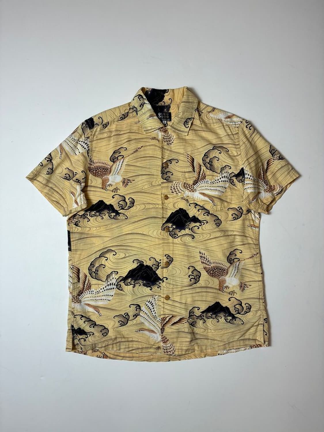 타케오 키쿠치 00's 재팬 에스닉 패턴 반팔 셔츠 PN8861 상품이미지1