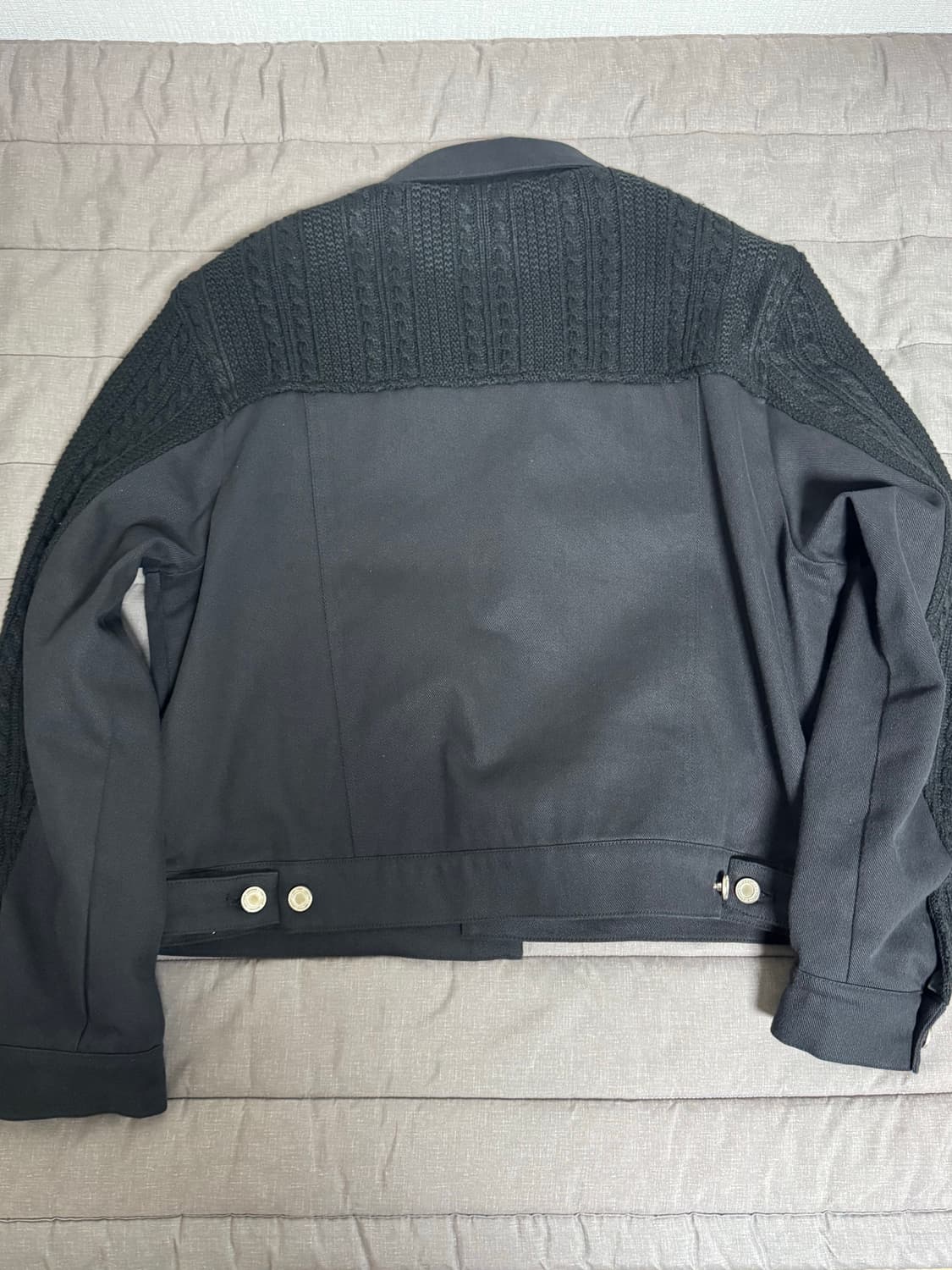 애니타임로릭 믹스 자켓 M 블랙 상품이미지2