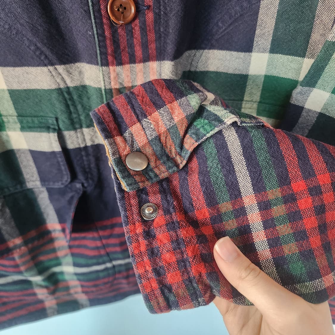 폴로 랄프로렌 체크 코듀로이 자켓 상품이미지7