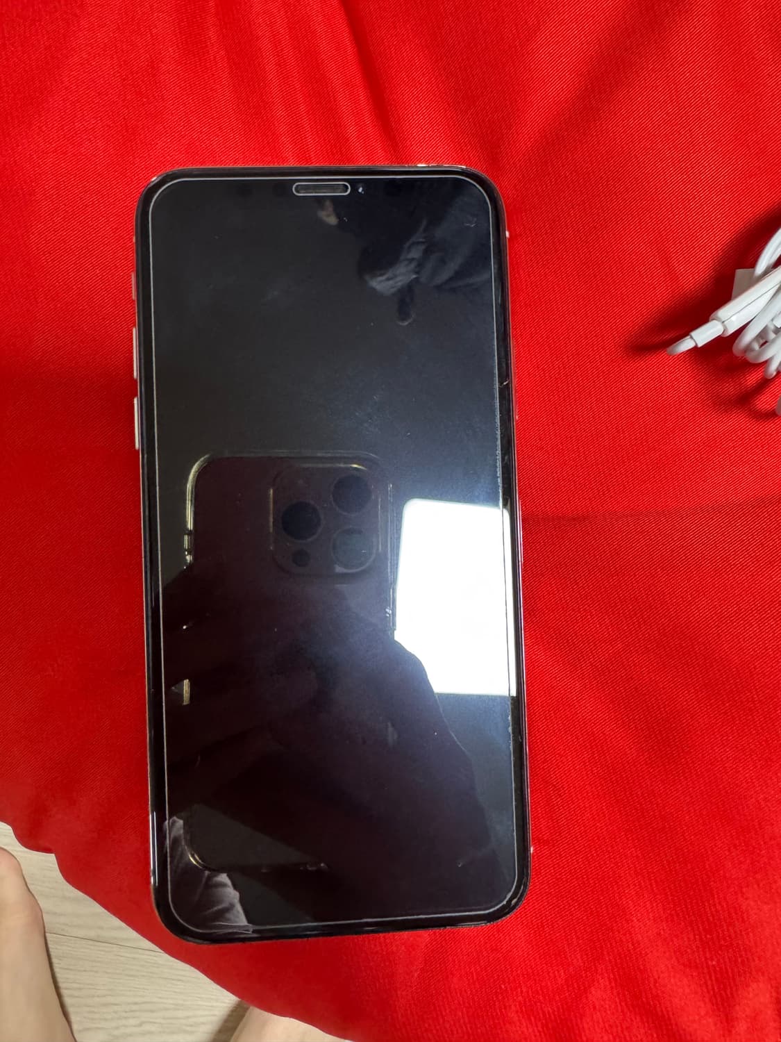 아이폰 xs 실버 64기가 해외판 무음 (배터리 100%) 상품이미지3