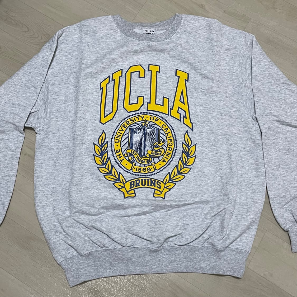 와일드동키 UCLA 맨투맨(비이커 구매) L 상품이미지1