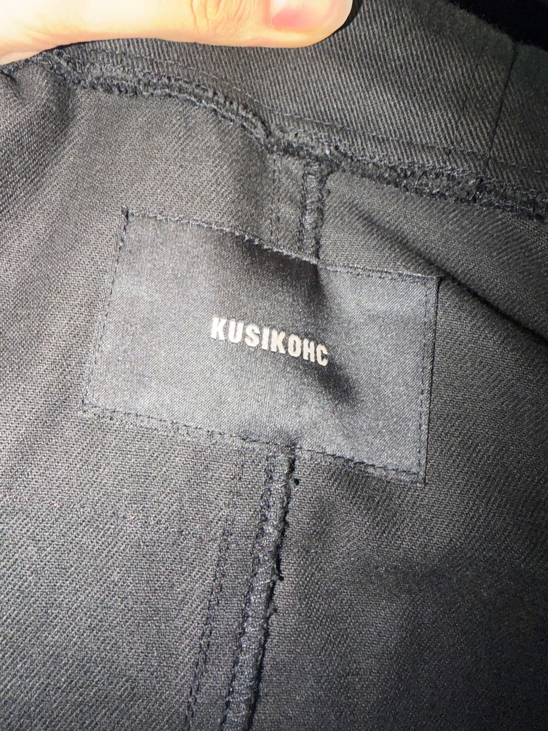 쿠시코크 KUSIKOHC 피쉬테일 블랙  상품이미지2