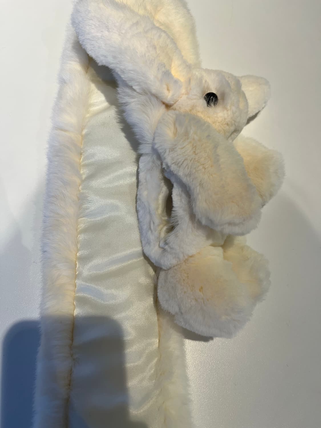 100% 토끼털 토끼 머플러 상품이미지4