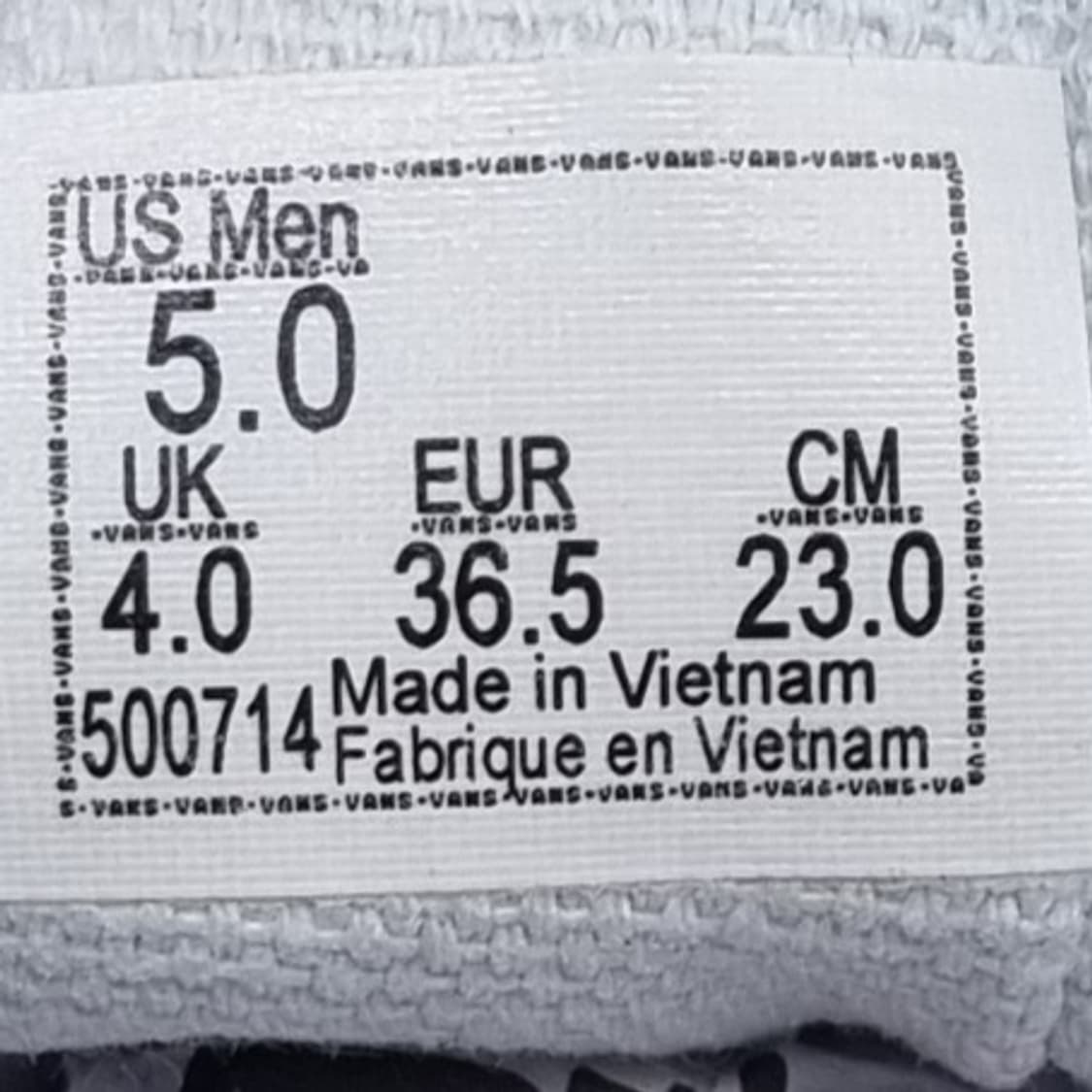 반스 슬립온 화이트 스케이트보드화230 상품이미지5