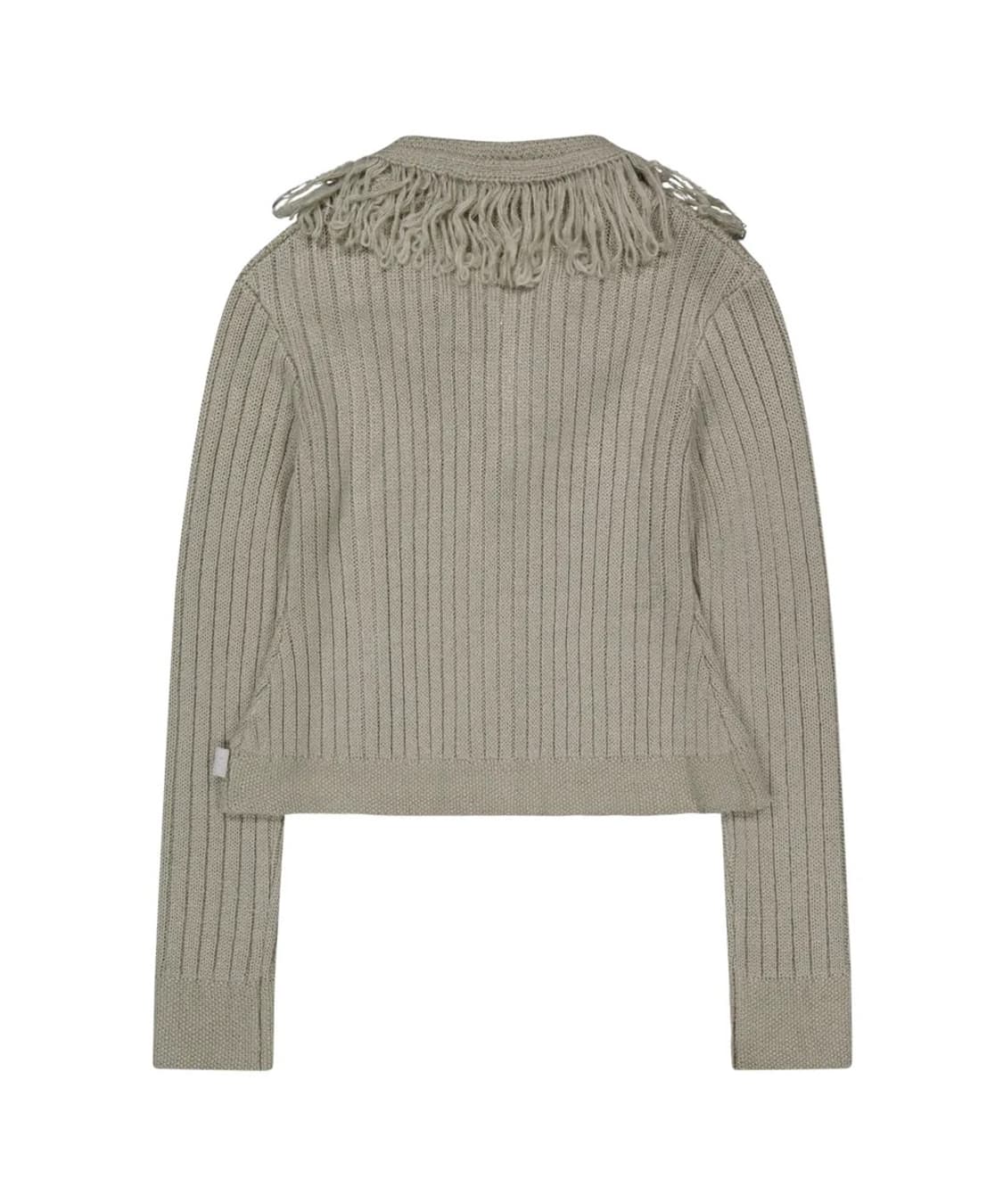 오호스 테슬 니트 가디건 그레이 1 상품이미지6