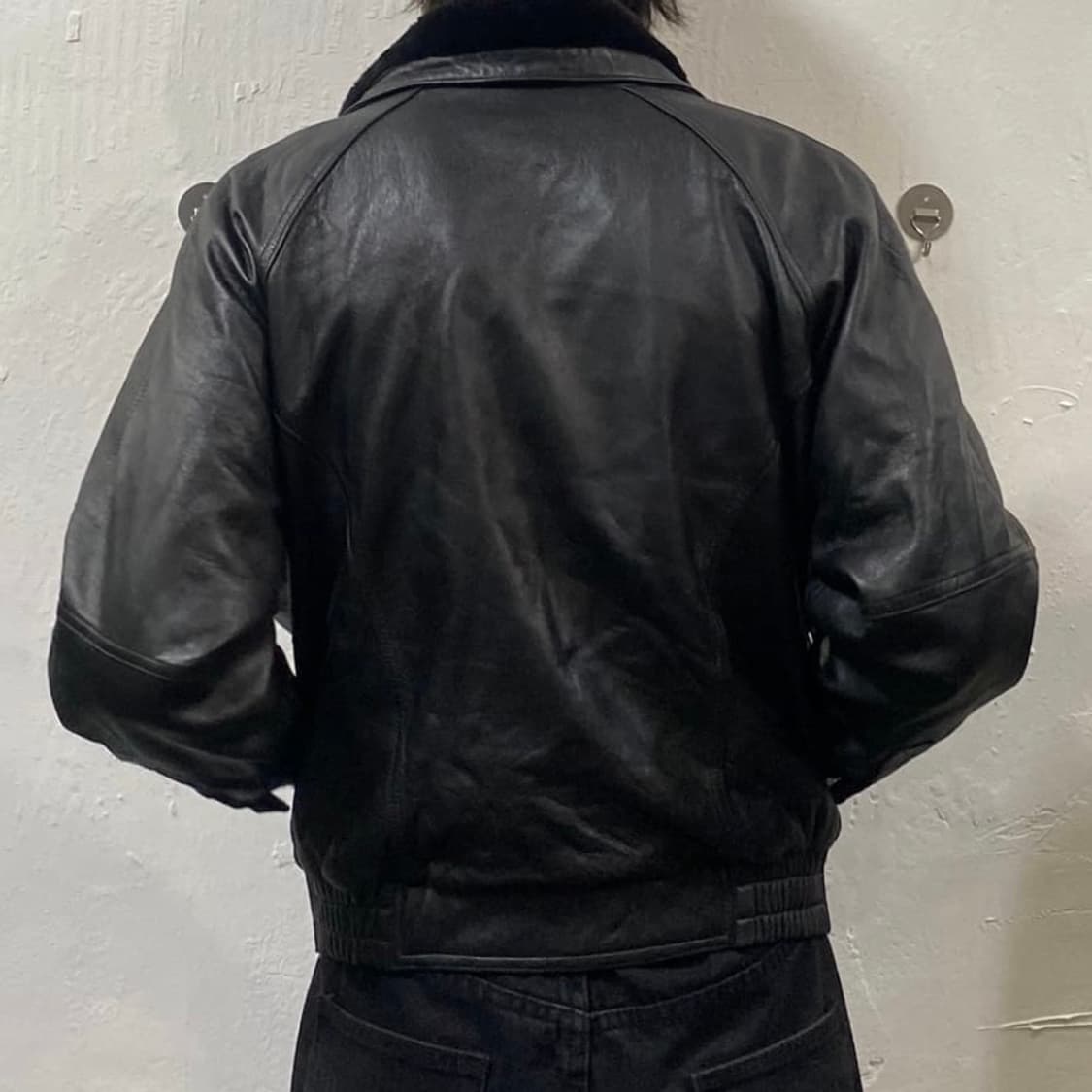 양가죽 크롭 무스탕 자켓 상품이미지2