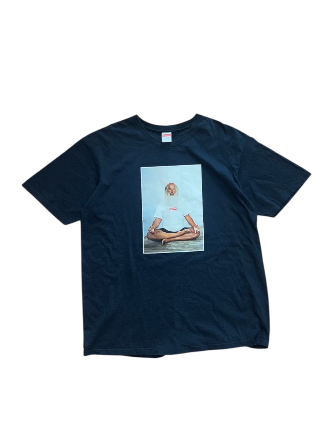 슈프림 릭루빈 21fw 네이비 반팔 티셔츠 상품이미지1