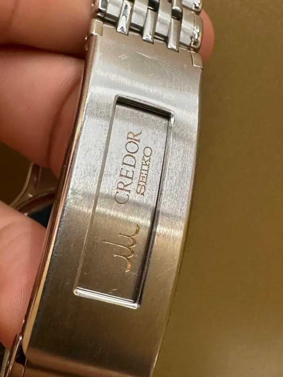 크레도르 세이코 남성 메탈 시계 상품이미지4