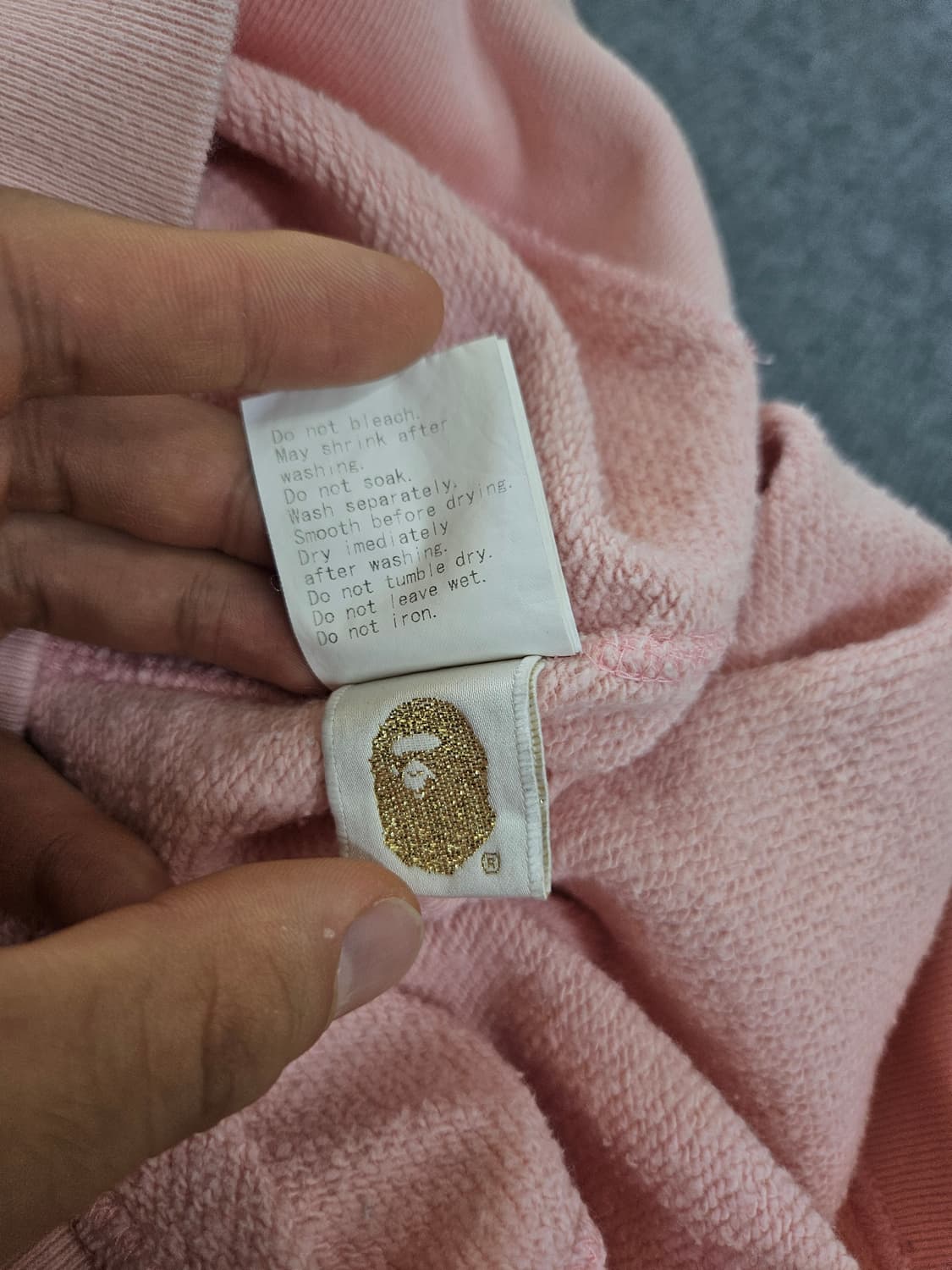 베이프X데리야키보이즈 00s 한정판 타이거 샤크 맨투맨 상품이미지6