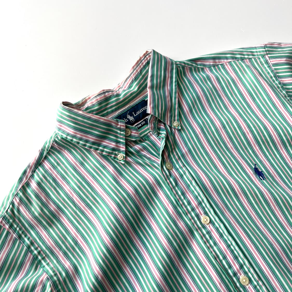 [103] 폴로 랄프로렌 스트라이프 반팔 셔츠 상품이미지2