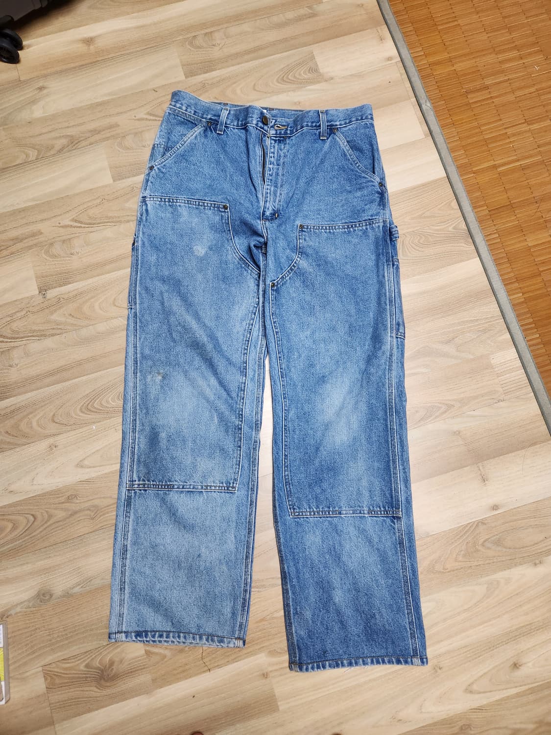 90s 칼하트 더블니 데님 b73 택사이즈 36x34 상품이미지1