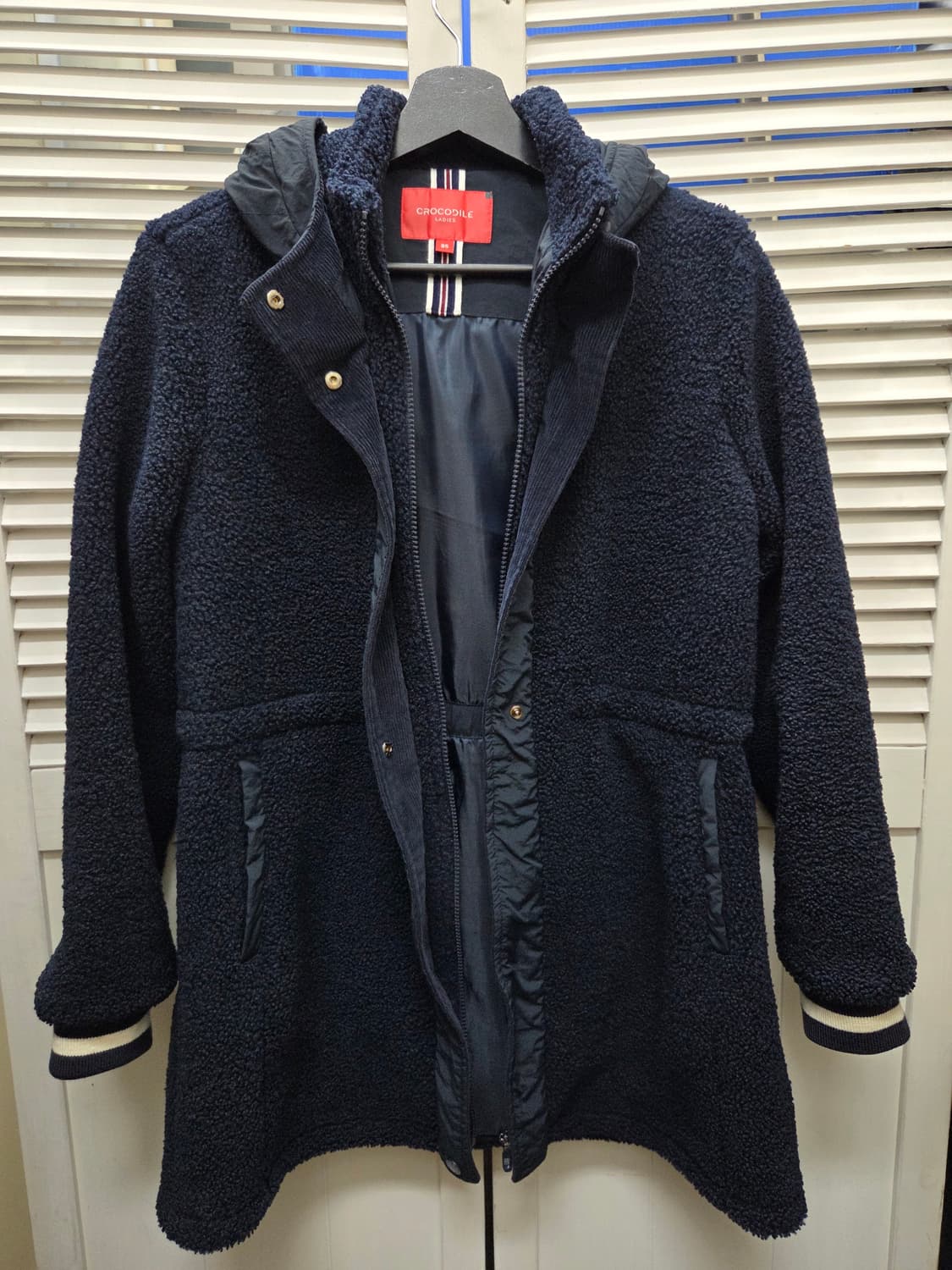 크로커다일레이디 후리스 양털 후드 점퍼 상품이미지2