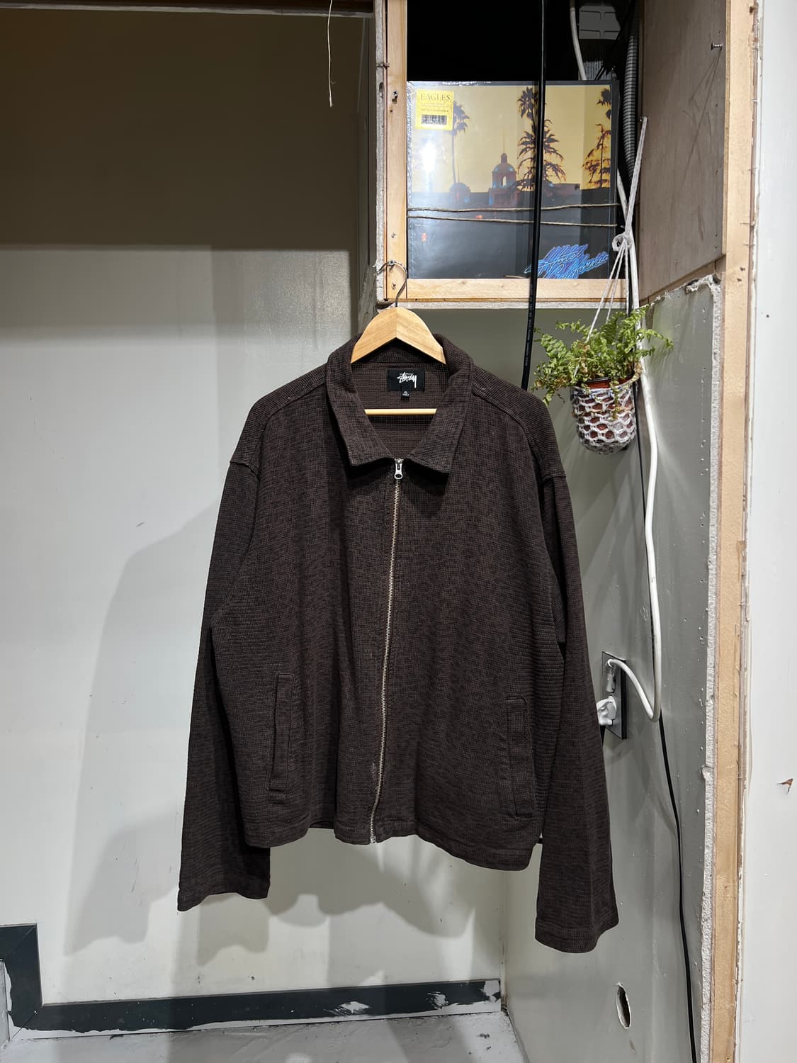 Stussy 스투시 레오파드 메쉬 집 자켓 상품이미지4