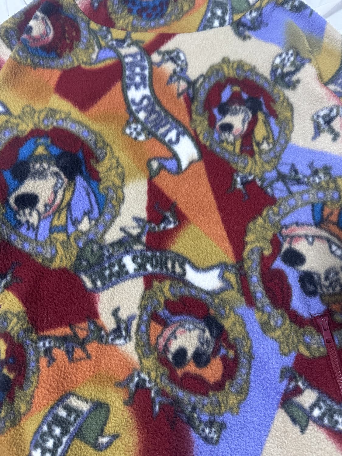 90s ficce 해나 바베라 머틀리 캐릭터 플리스 요시유키코니시 팝아트 상품이미지4