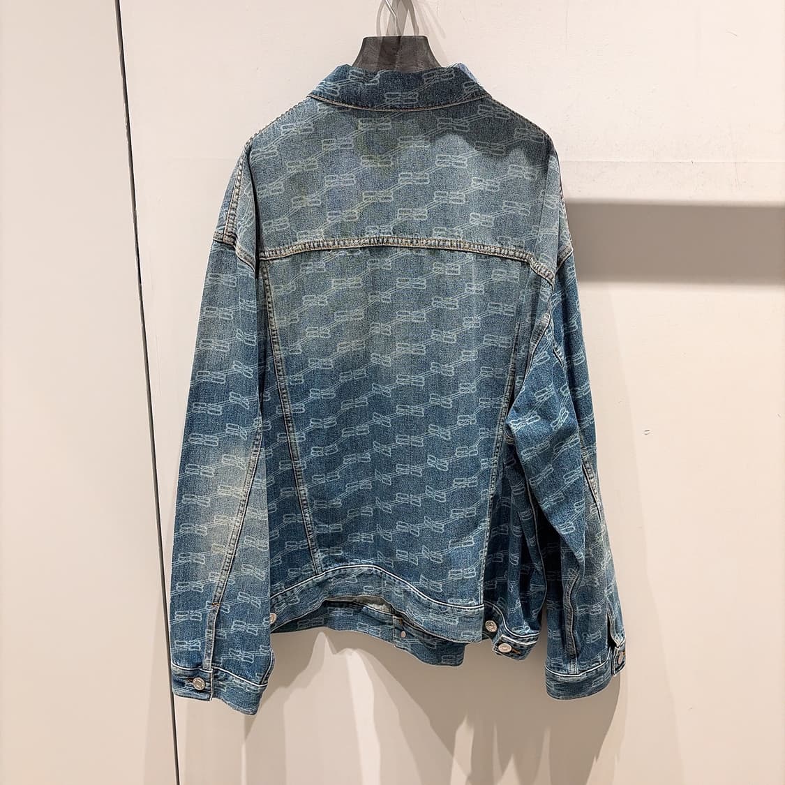 (정품/새상품) BALENCIAGA 발렌시아가 유니핏 BB 데님 자켓 상품이미지3