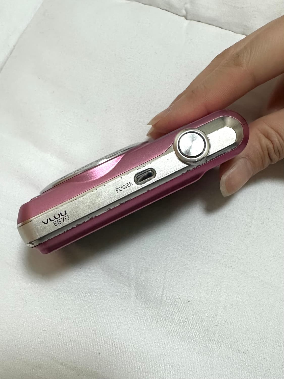 빈티지디카 삼성 vluu es70 핑크 상품이미지3