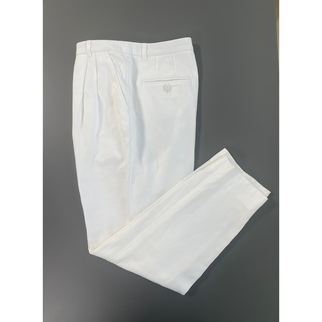 [29] 돌체앤가바나 코튼 플리츠 린넨 팬츠 상품이미지1