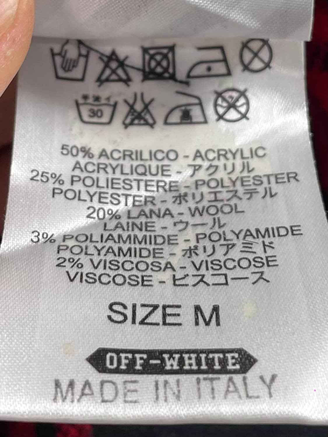 오프화이트 체크 플란넬 셔츠 (on.568) 상품이미지7