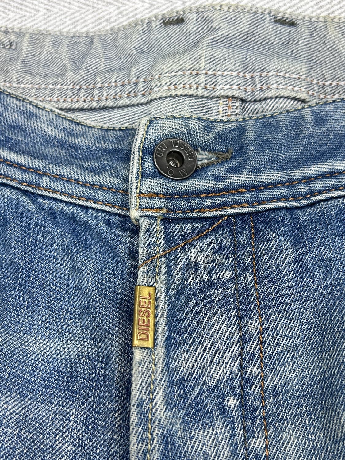 디젤 koffha 데미지 워싱 부츠컷 데님 팬츠 청바지 상품이미지3