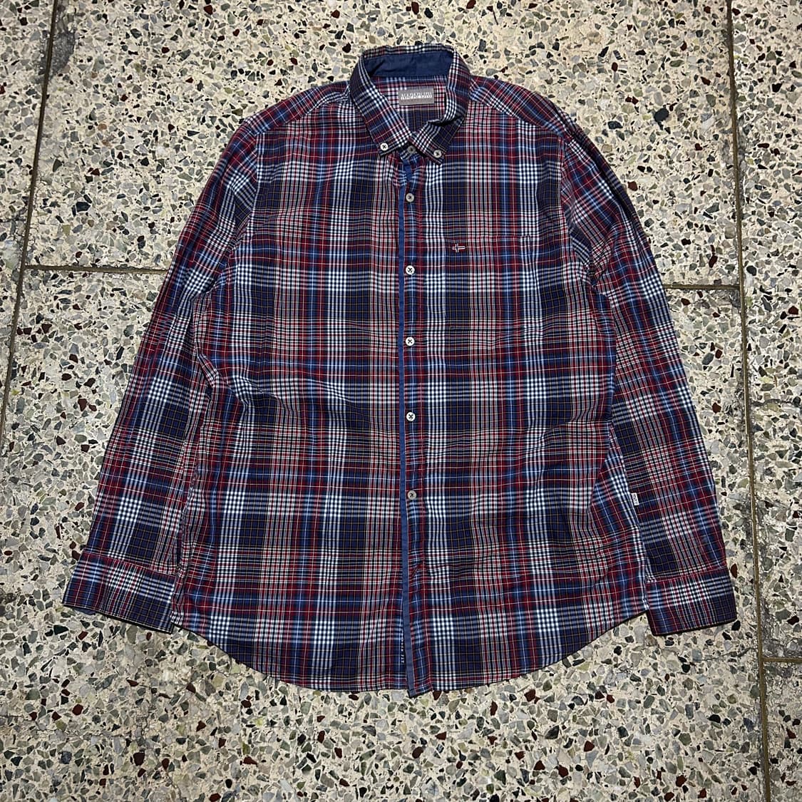 나파피리(Napapijri) 긴팔 체크셔츠 상품이미지1