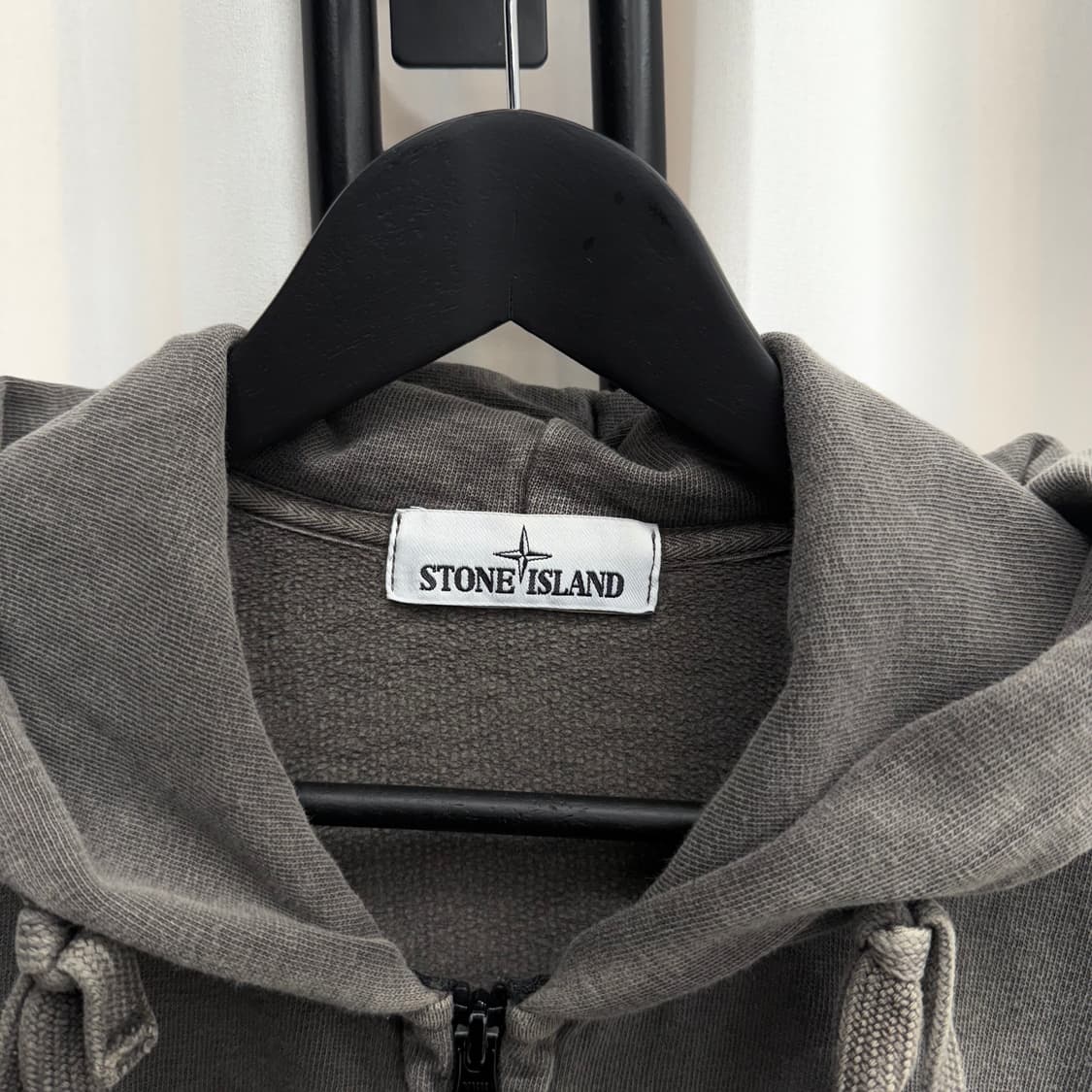 [백화점판/L] 스톤아일랜드 워싱 후드집업 상품이미지3