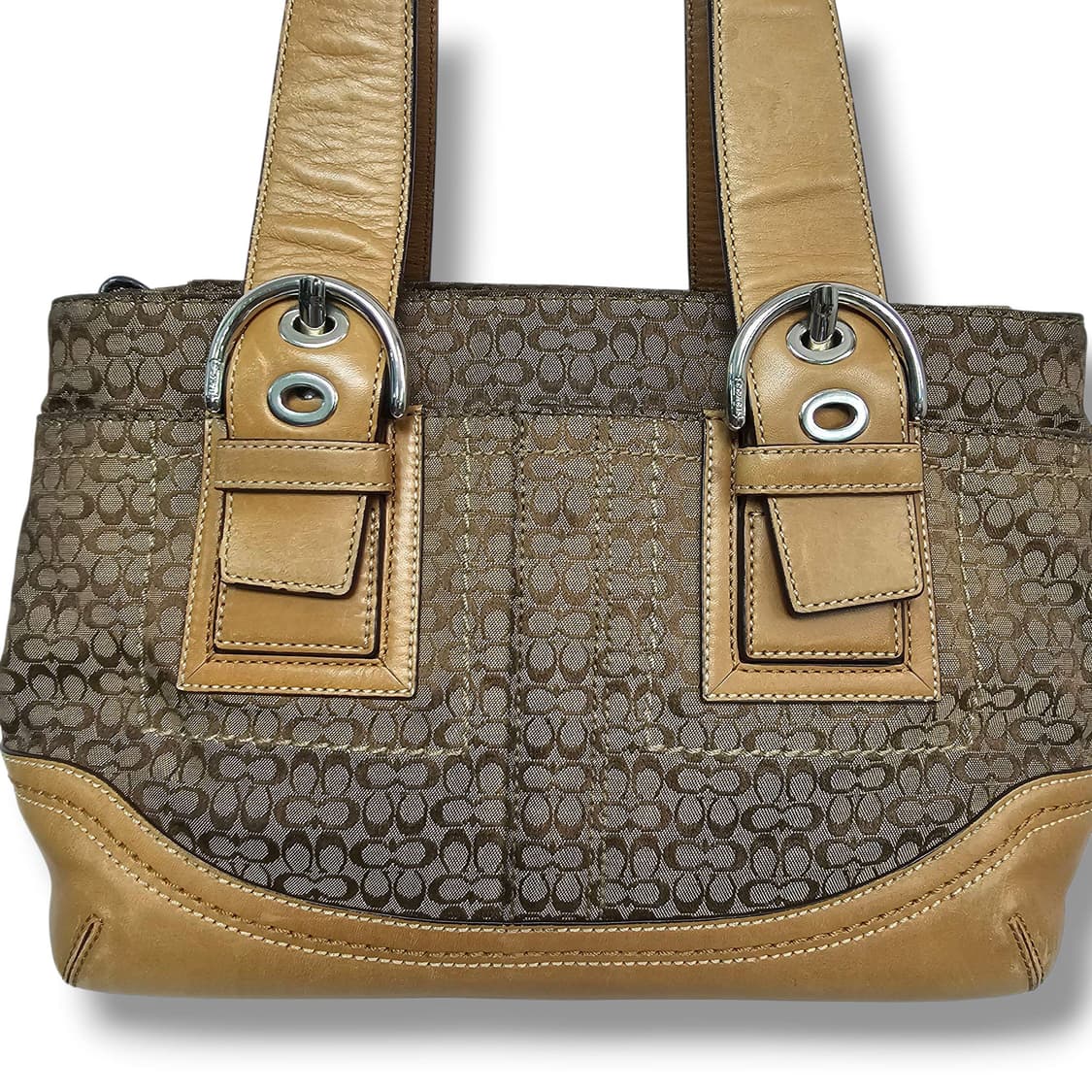 Coach 코치 소호 시그니처 버클 숄더백 상품이미지2