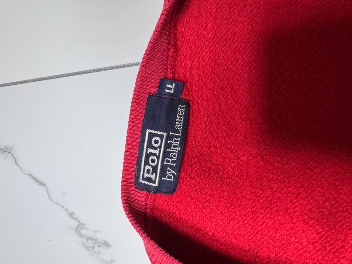 빈티지 폴로 크레센트 로고 스웻셔츠 맨투맨 상품이미지4