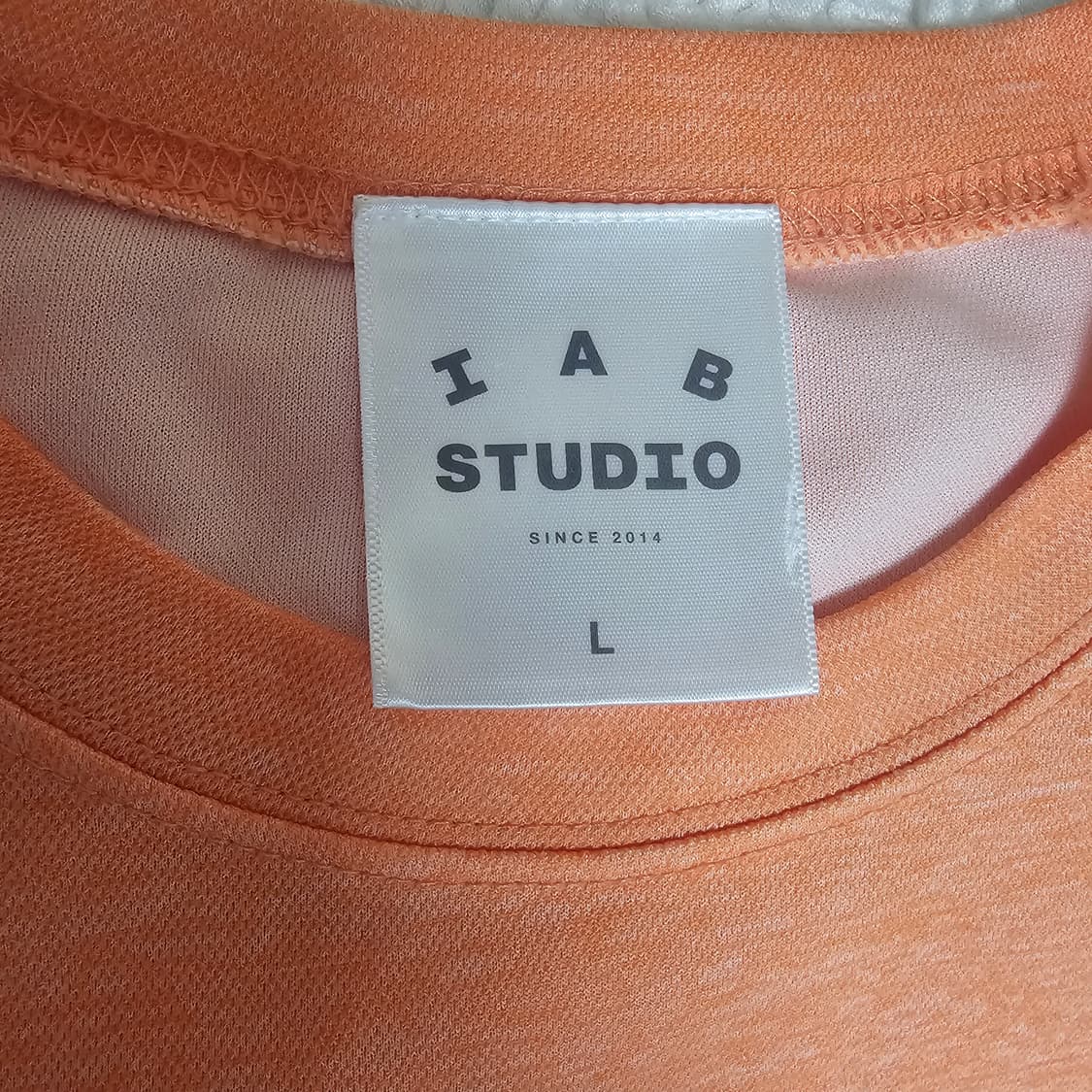 아이앱 스튜디오 오렌지 반팔 서울마라톤 L 상품이미지3