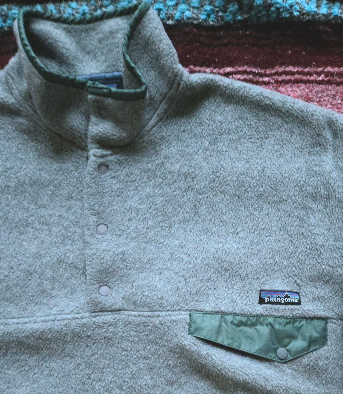 (XL)파타고니아 민트급 Mexico 그레이/민트 신칠라 상품이미지3