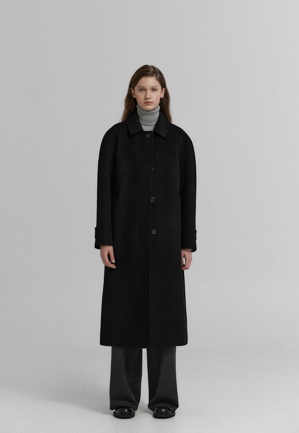 KLEAN 캐시미어 발마칸 코트 S 상품이미지2