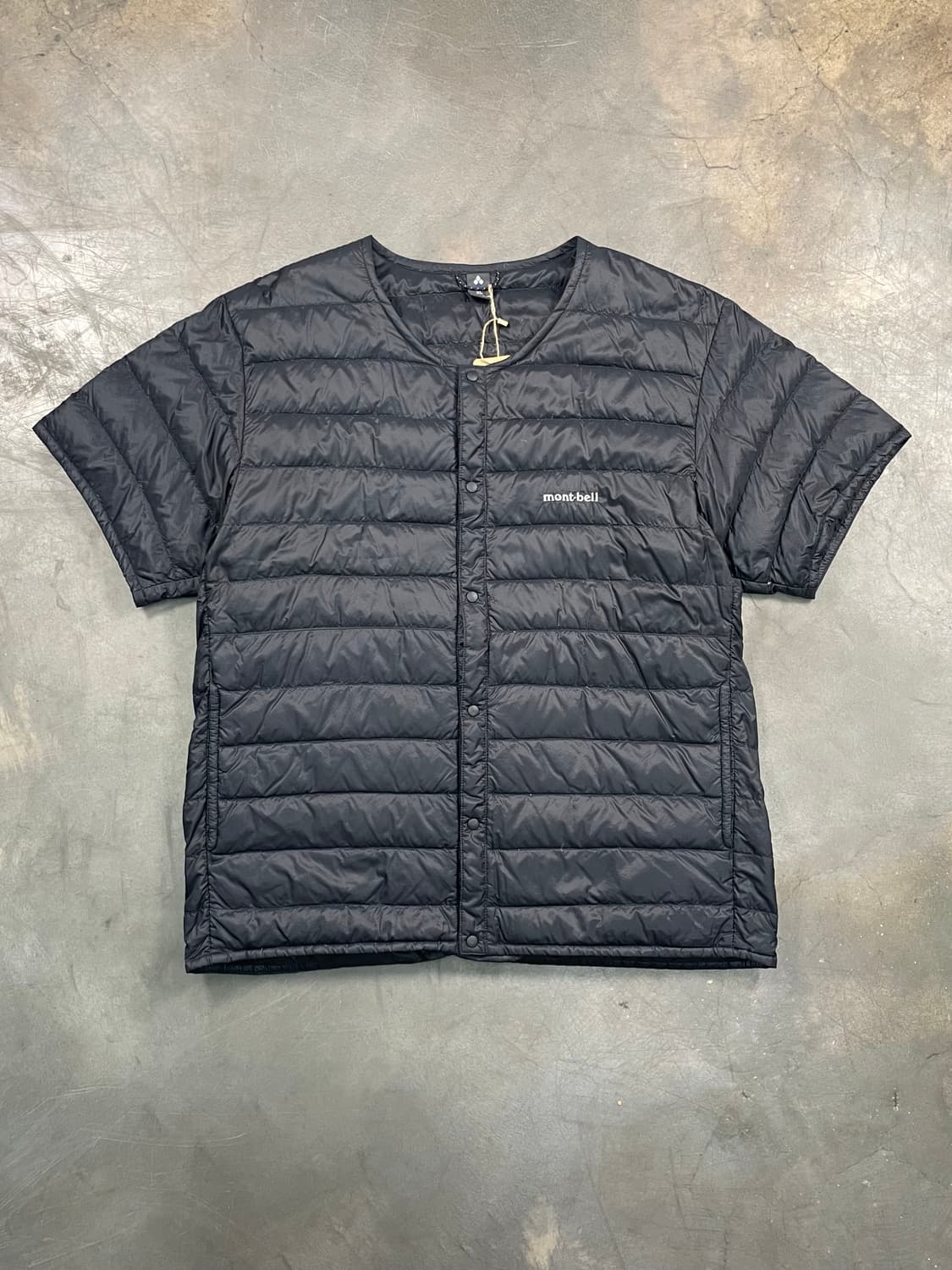 재팬 몽벨 패딩 반팔 상품이미지1