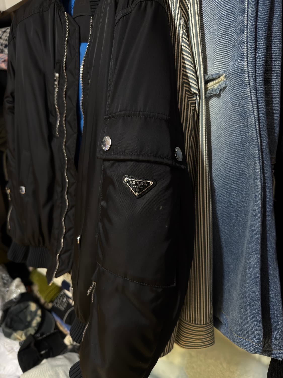 프라다 ma-1 항공점퍼 패딩 상품이미지4