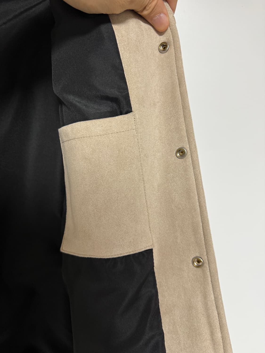 TRMARK 에코 스웨이드 트러커 봄자켓 100-105 상품이미지6