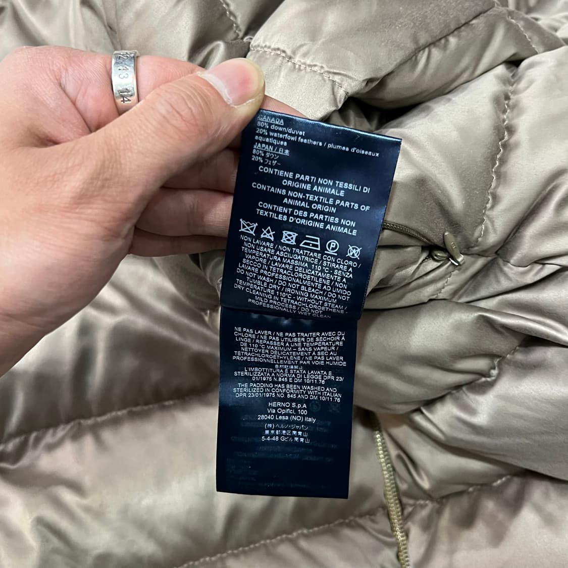  에르노 푸퍼 코트 +명품감정서 y14533 상품이미지9