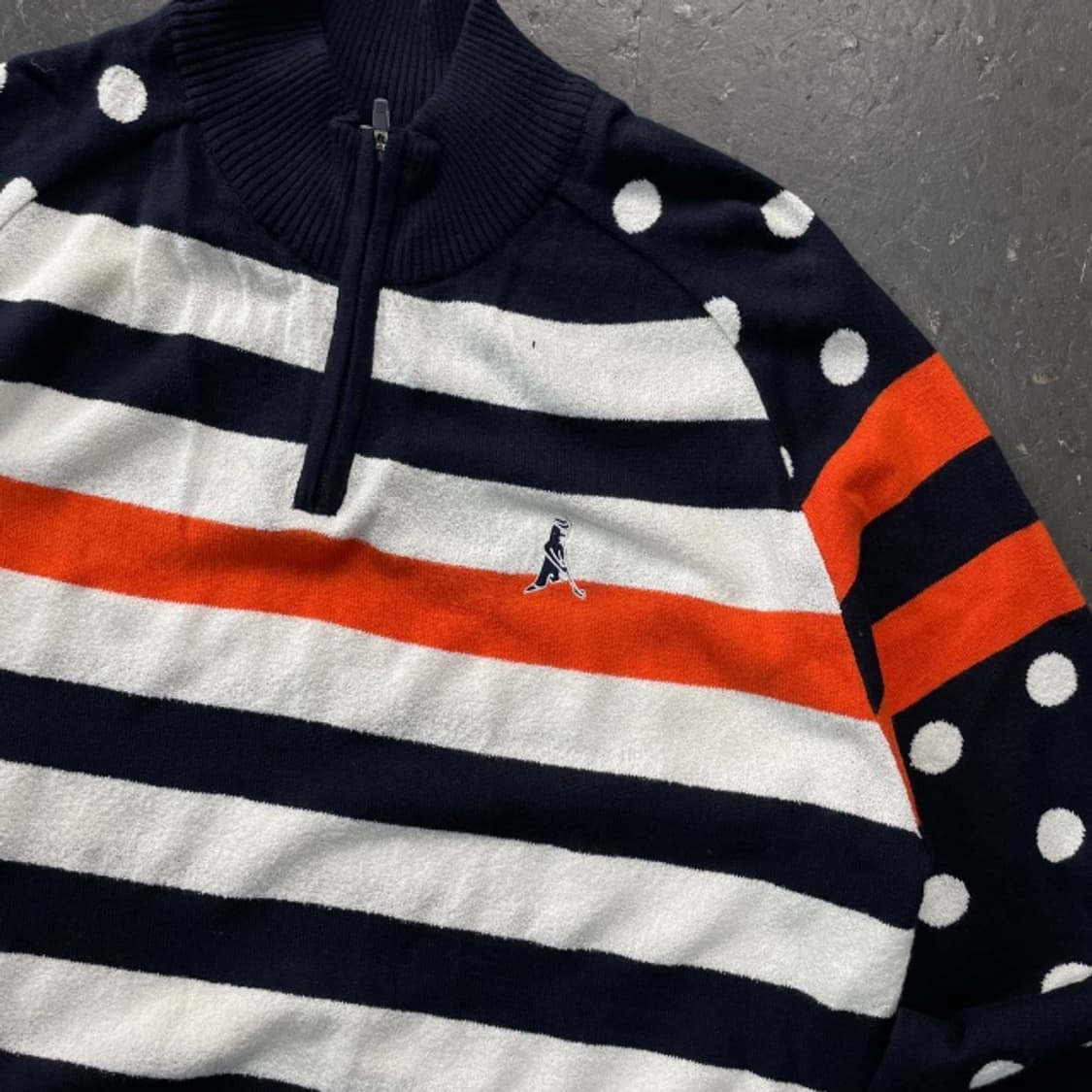 100 핑 반집업 니트 상품이미지2